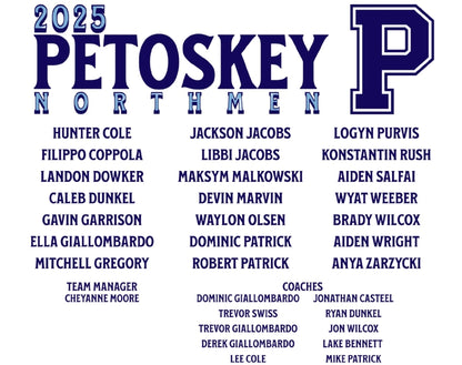 Petoskey Wrestling District Champions Hoodie Youth/Adult