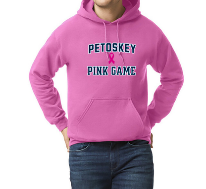 Petoskey Pink Game: Hooded Sweatshirt
