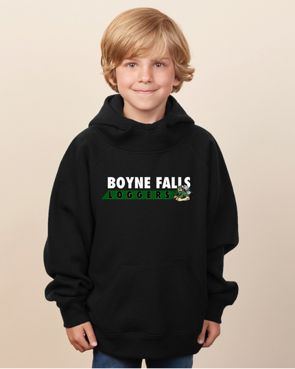 Boyne Falls: Scuba Neck Hooded Sweatshirt