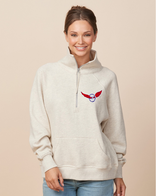 Boyne City Ramblers Enza® 31179 Ladies Boxy Half Zip Fleece