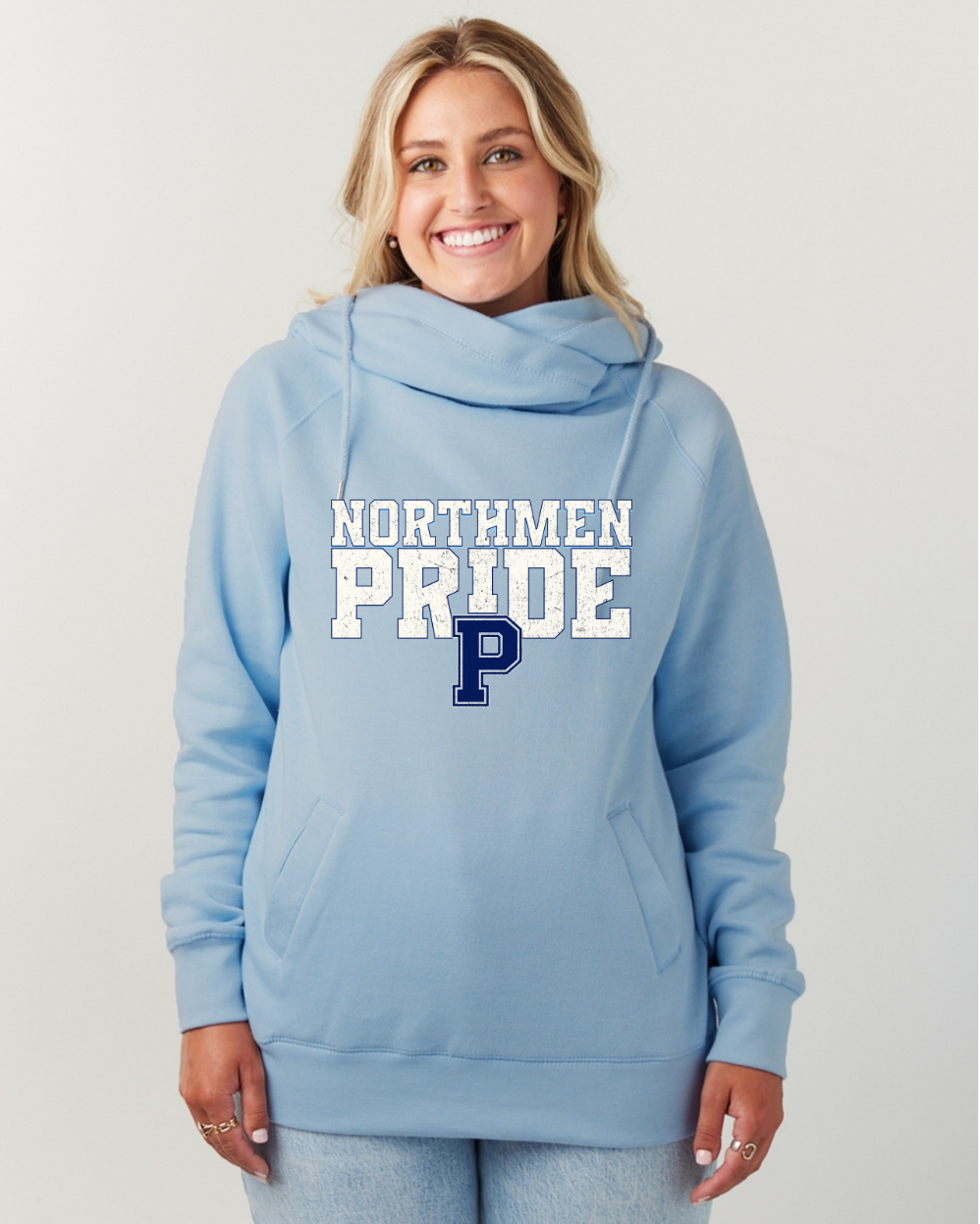 Petoskey Northmen Enza® 32979 Ladies Classic Fleece Funnel Neck Pullover Hood