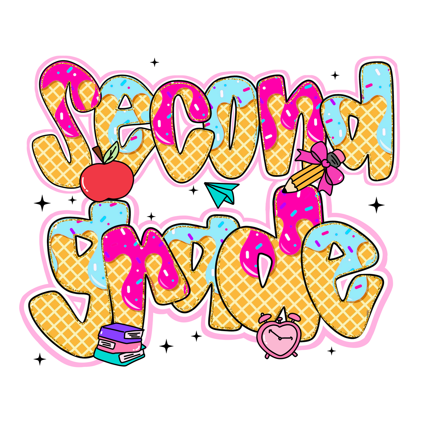 Back to School: Ice Cream Drip