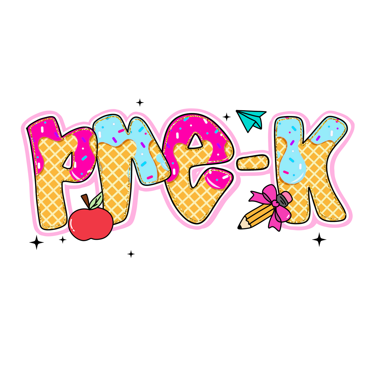 Back to School: Ice Cream Drip