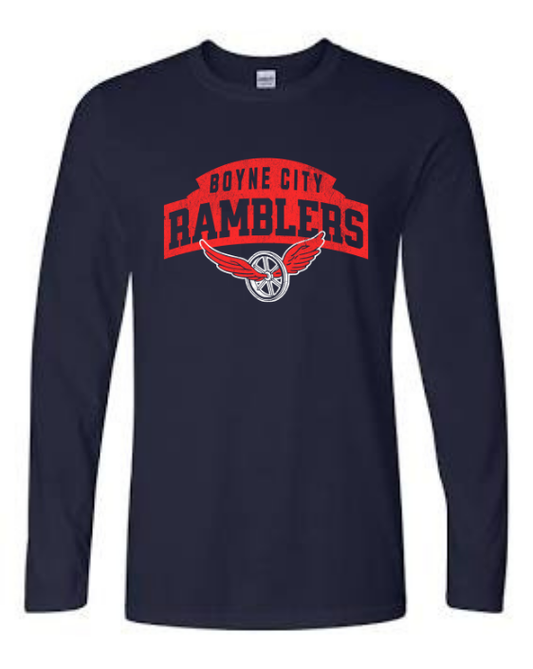 Boyne City Ramblers Toddler/ Youth Long Sleeve Shirt