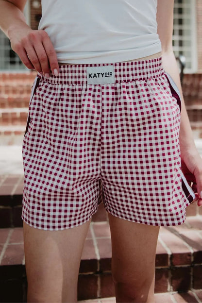 Plaid Boxers with Patterns