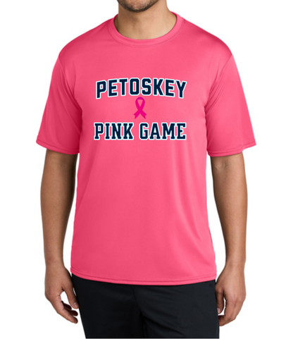 Petoskey Pink Game: Performance Tee