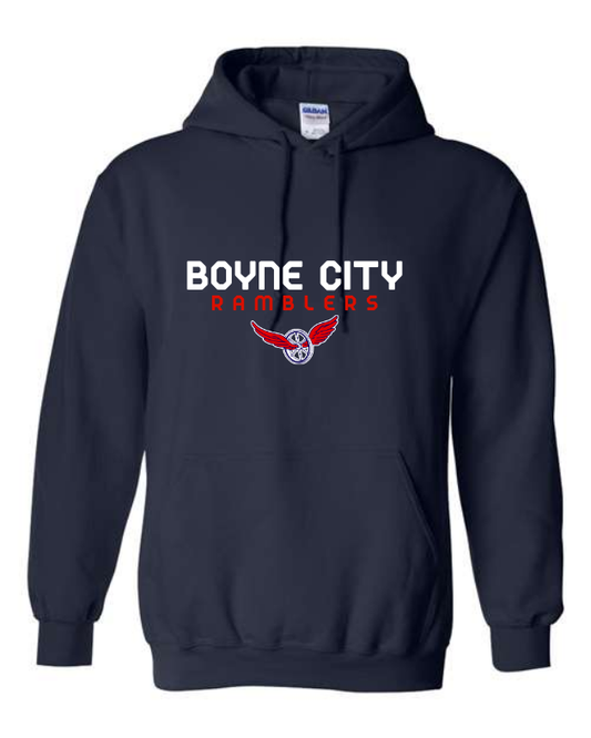 Boyne City Ramblers Toddler/ Youth Hooded Sweatshirt
