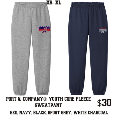 Wrestling: Youth Sweatpants