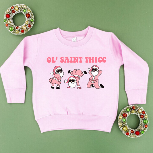 Ol Saint Thicc Santa Christmas