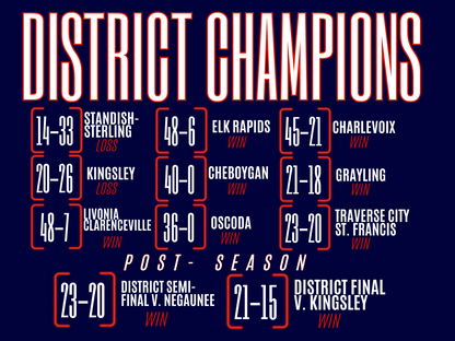 District Champions Hooded Sweatshirt (Gildan Heavy Blend Hooded Sweatshirt)