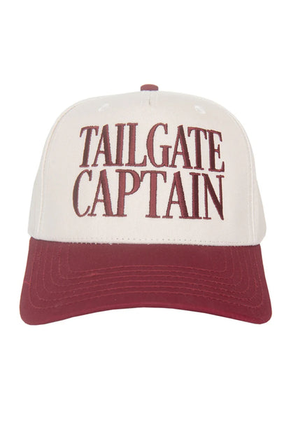 TAILGATE CAPTAIN Vintage Trucker Hats