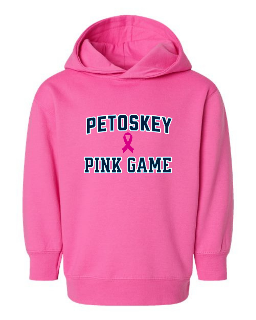 Petoskey Pink Game: Hooded Sweatshirt