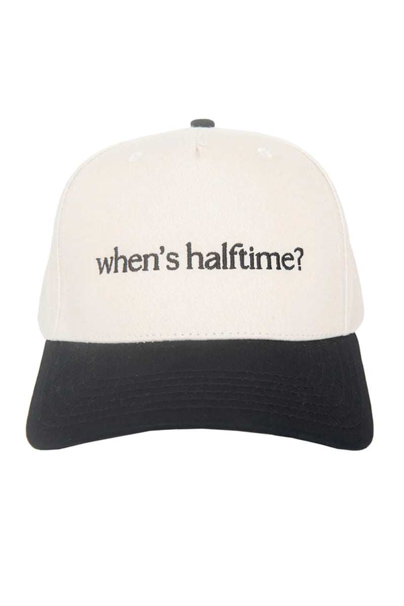 When's Halftime? Two-Toned Snapback Hat