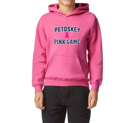 Petoskey Pink Game: Hooded Sweatshirt